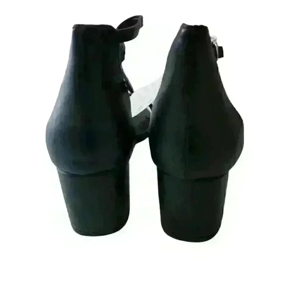 Essentials Women's Two Strap Heeled Sandal Size 8W - Picture 6 of 8